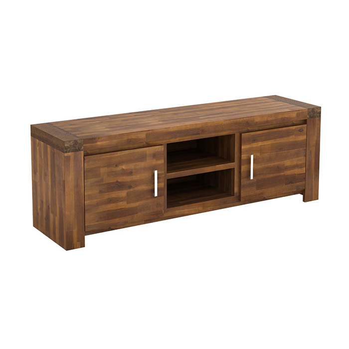 Parkfield Acacia Tv Cabinet With 2 Doors - Click Image to Close